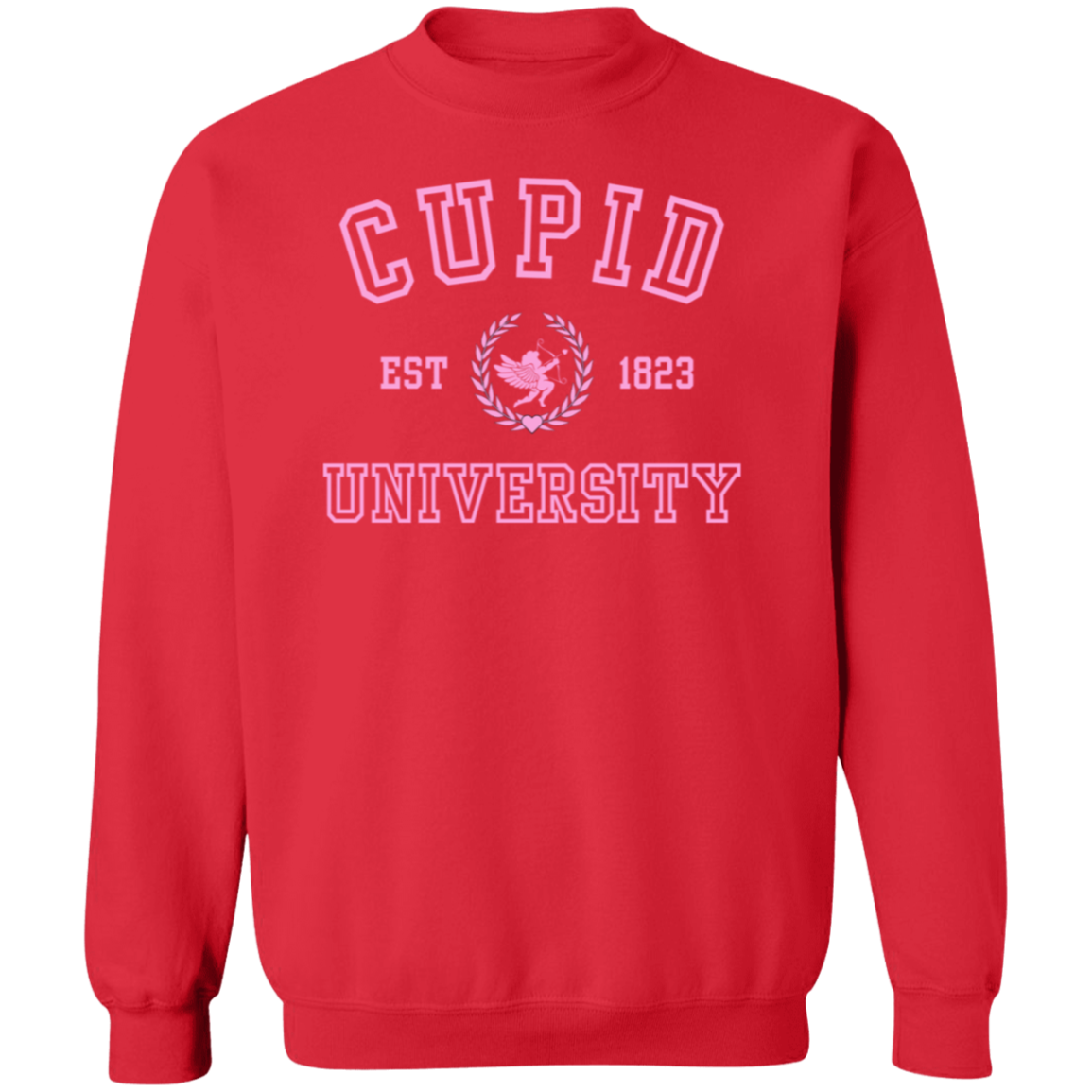 Cupid University Valentine's Day Sweatshirt P