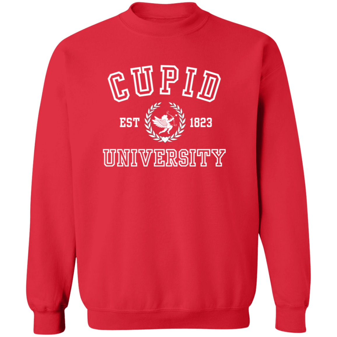 Cupid University Valentine's Day Sweatshirt