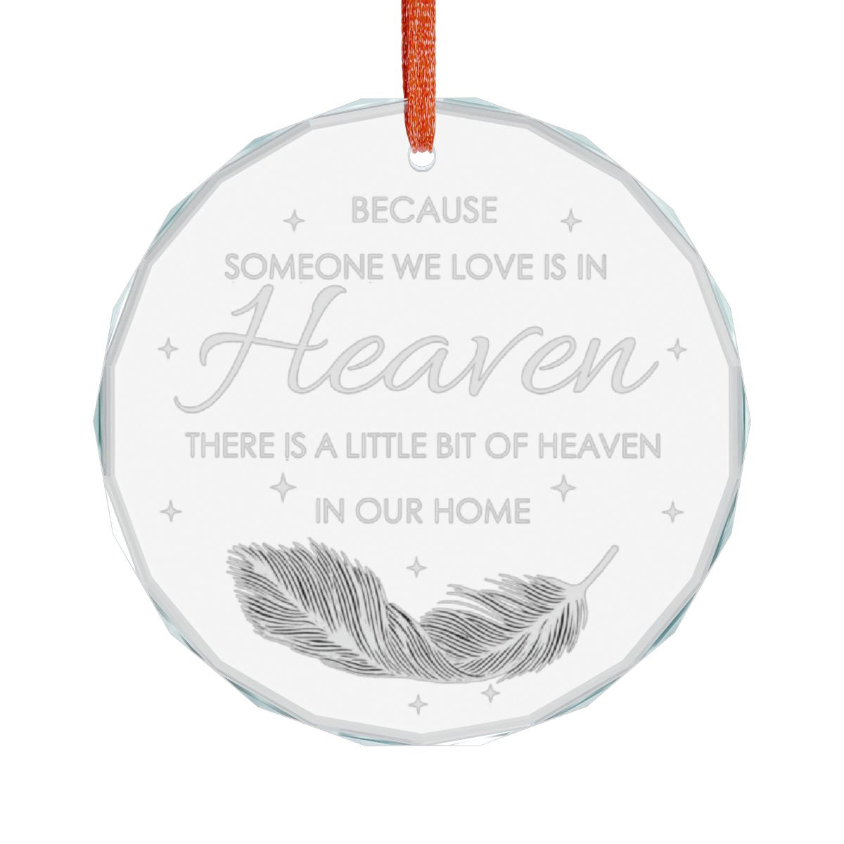 Crystal Glass Ornament