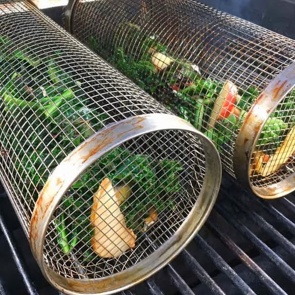 Rolling Grill Basket🔥 HOT SALE 49% Off