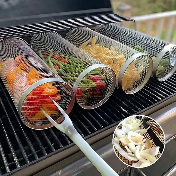 Rolling Grill Basket🔥 HOT SALE 49% Off