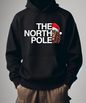The North Pole Lion, Santa, Skull Hoodie | Christmas Holiday Shirt