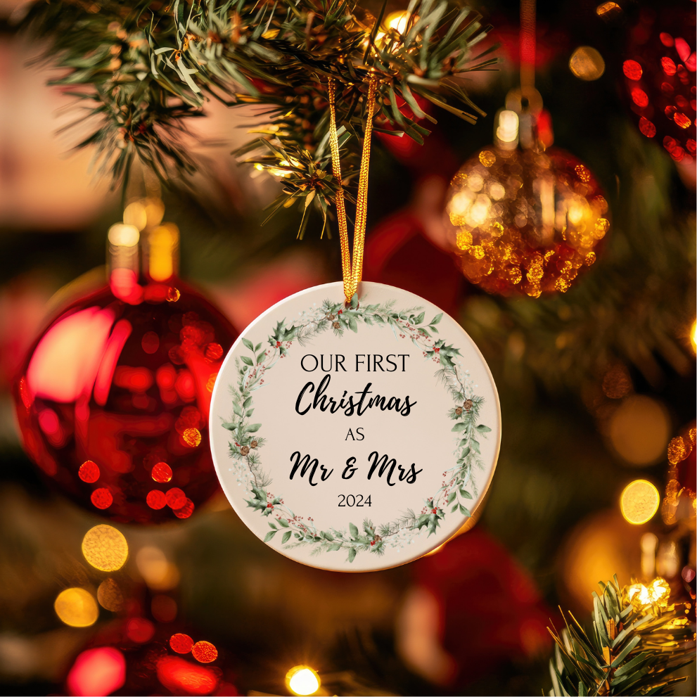 Our First Christmas Ornament | Personalized