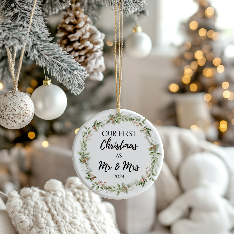 Our First Christmas Ornament | Personalized