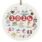 2024 Year in Review Ornament