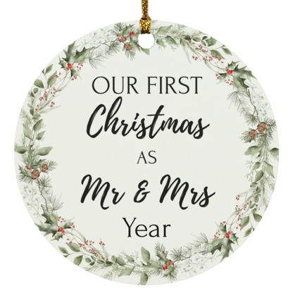 Our First Christmas Ornament | Personalized