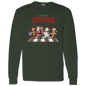 Beatles Reindeer Santa Snowman Gingerbread Man Walking Shirt