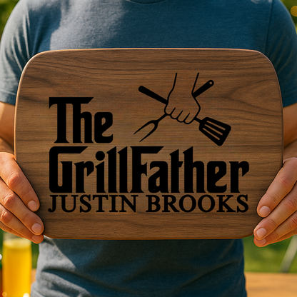 The GrillFather - Personalized Cutting Board