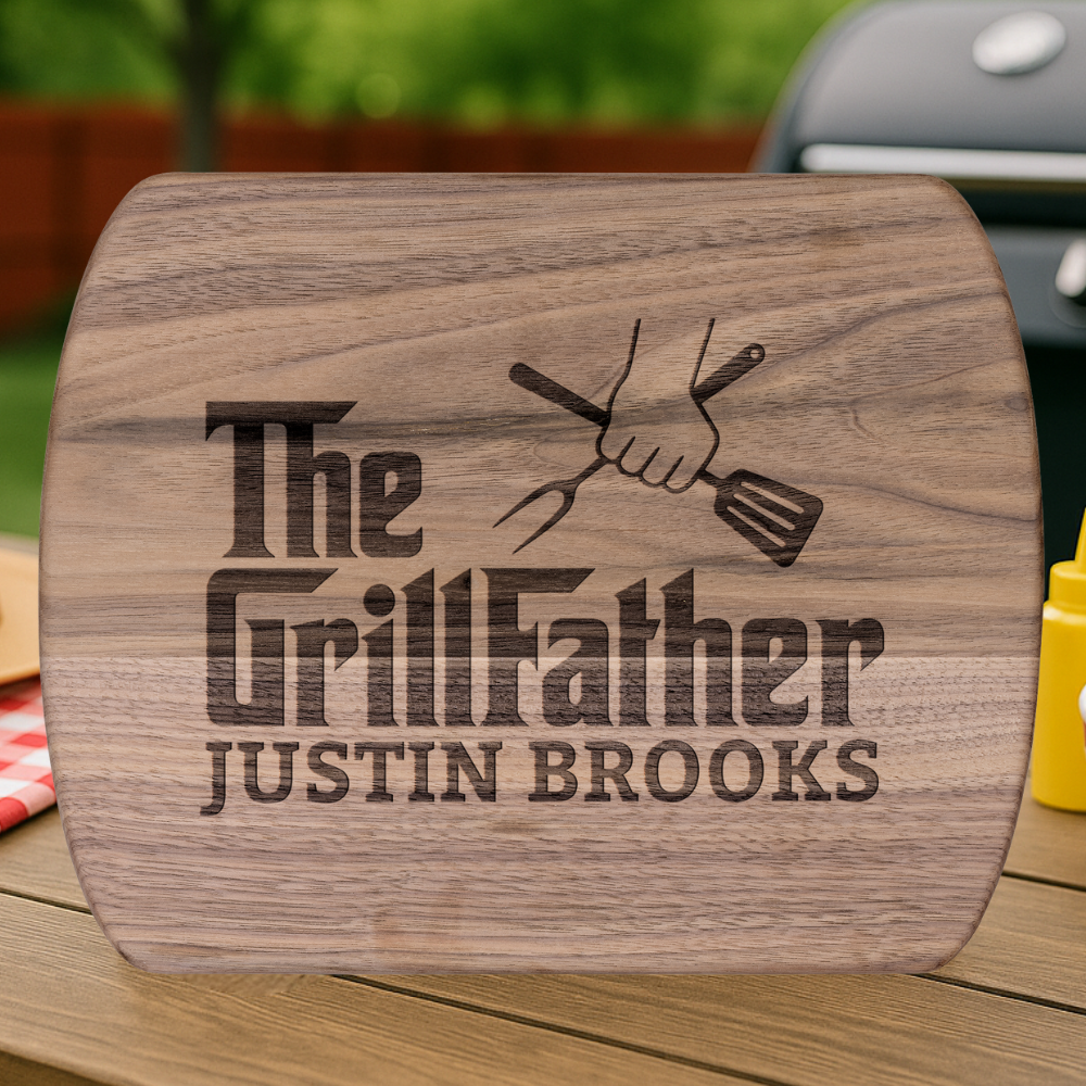 The GrillFather - Personalized Cutting Board