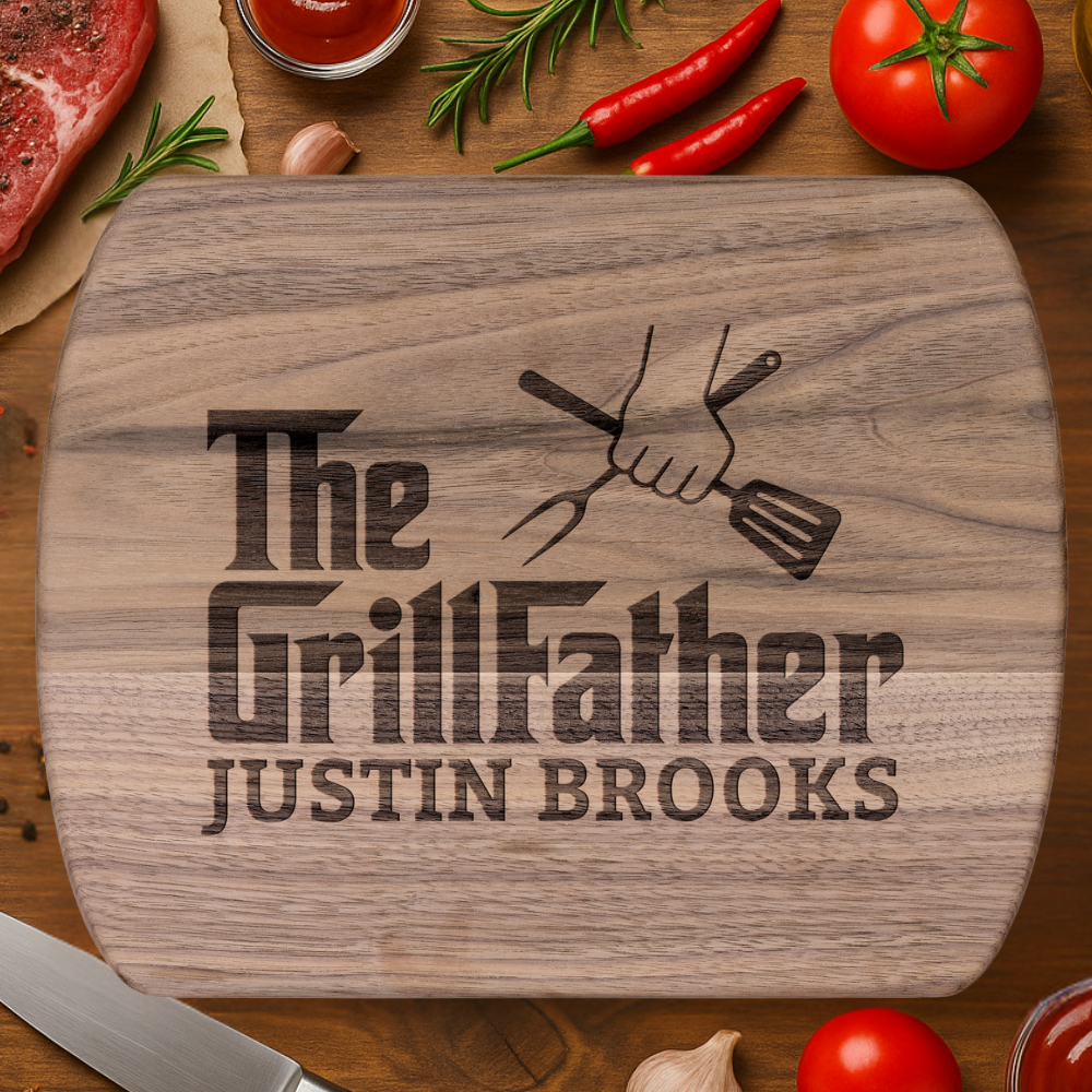 The GrillFather - Personalized Cutting Board