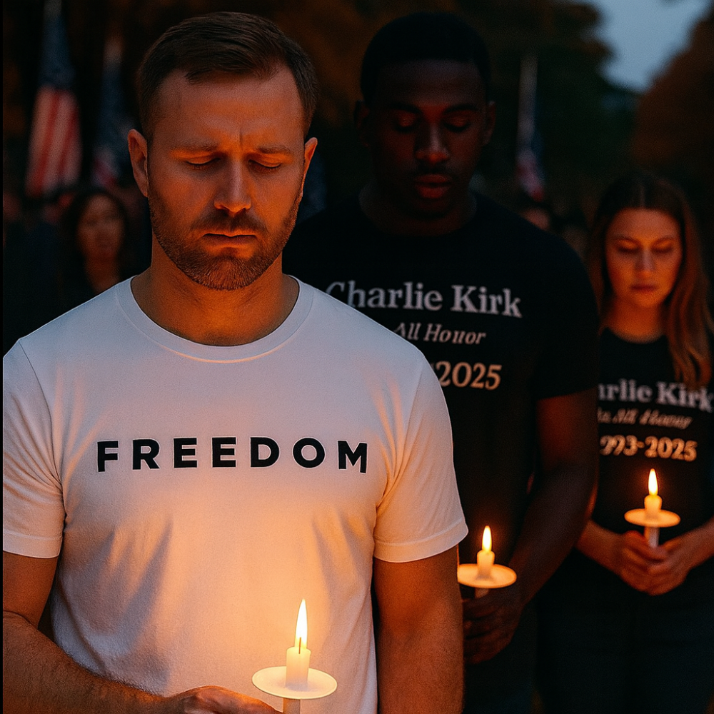 FREEDOM SHIRT / CHARLIE KIRK (1993-2025)