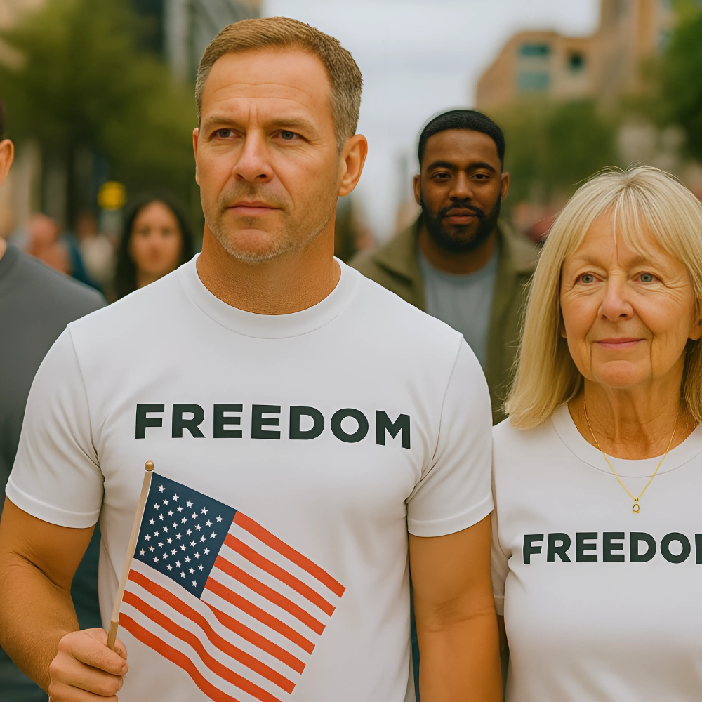 FREEDOM SHIRT / CHARLIE KIRK (1993-2025)
