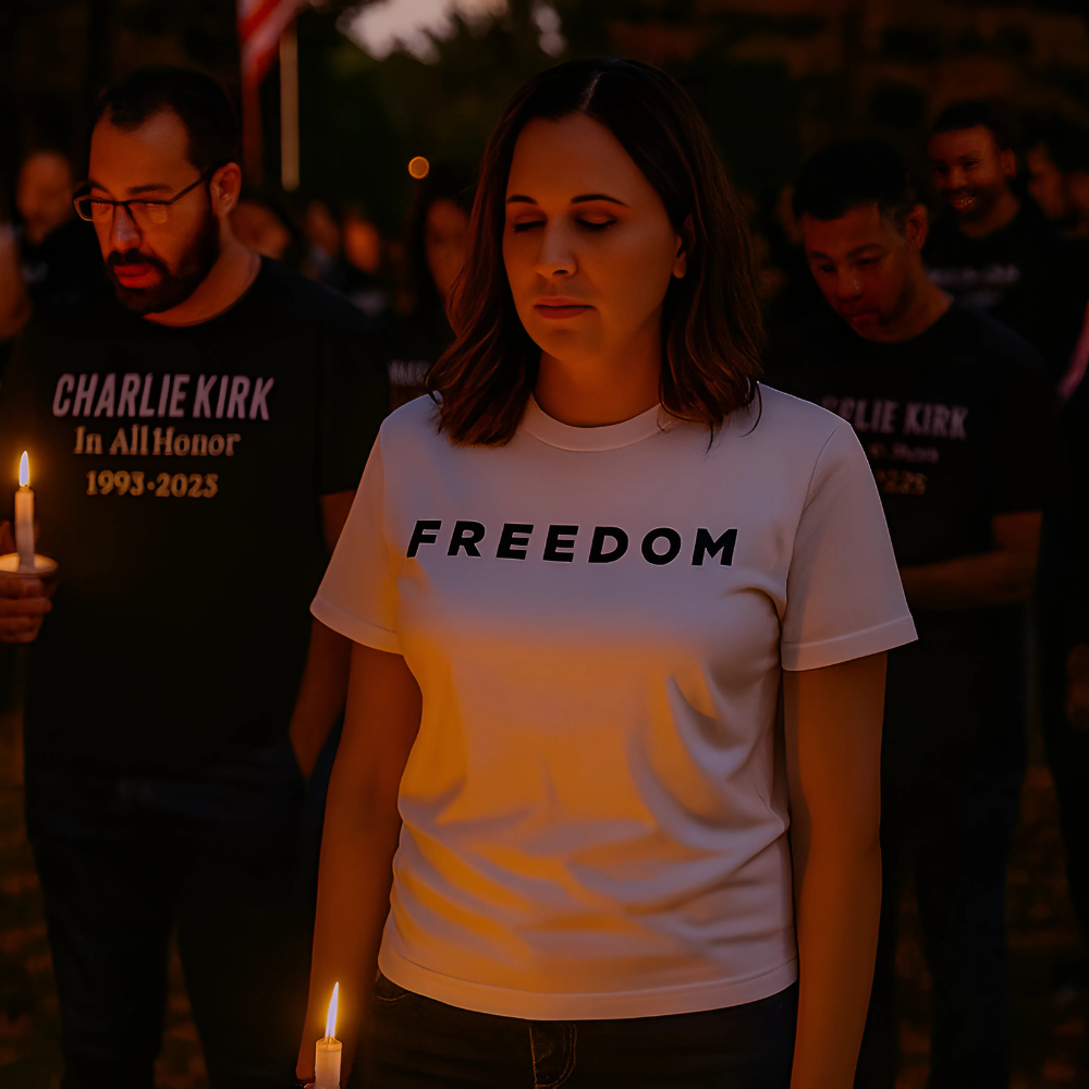 FREEDOM SHIRT / CHARLIE KIRK (1993-2025)