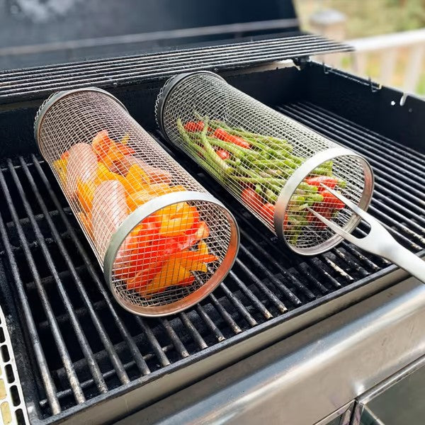 Rolling Grill Basket🔥 HOT SALE 49% Off
