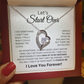 Let's Start Over | Forgive Me | Forever Love Necklace Gift For Her