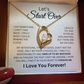 Let's Start Over | Forgive Me | Forever Love Necklace Gift For Her