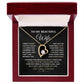To My Beautiful Wife Forever Love Necklace