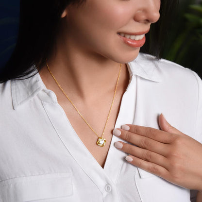 Gift For Daughter From Dad, "Love, Protect, And Believe In You" Love Knot Necklace Set