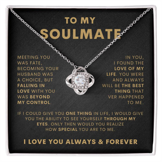 Soulmate Love Knot Necklace