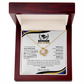Personalized Graduation Gift "New Adventures That Lie Ahead" Love Knot Necklace