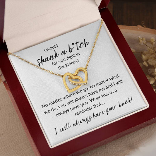 I Would Shank A B*tch Necklace | Best Friend Necklace