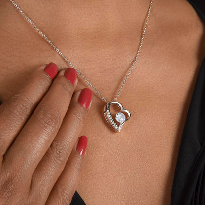 To My Beautiful Wife, My Dreams Came True The Day I Met You Forever Love Necklace