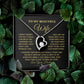 To My Beautiful Wife Forever Love Necklace