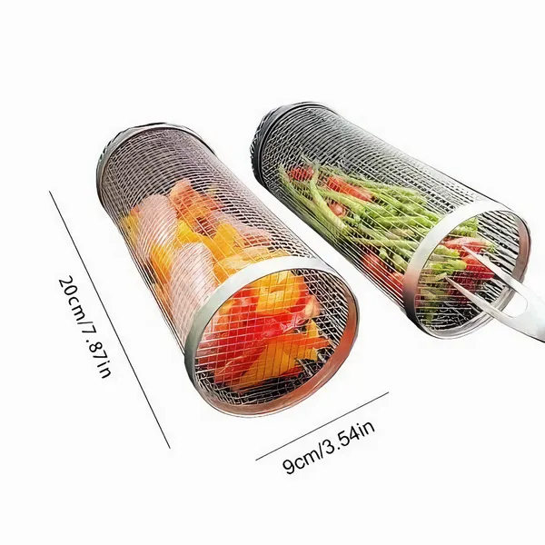 Rolling Grill Basket🔥 HOT SALE 49% Off