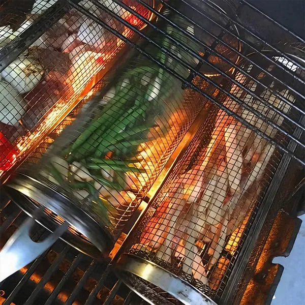 Rolling Grill Basket🔥 HOT SALE 49% Off