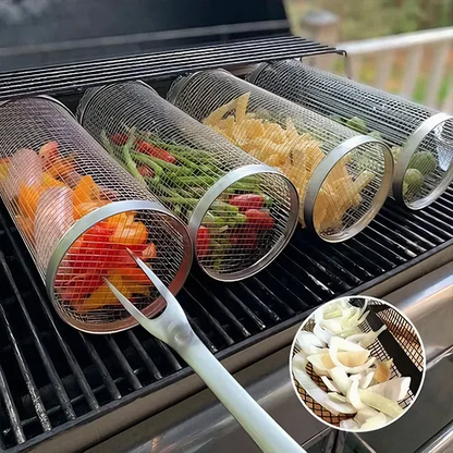 Rolling Grill Basket🔥 HOT SALE 49% Off
